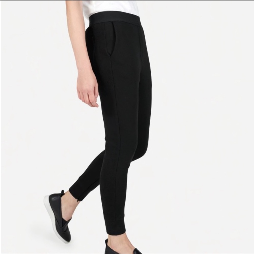 Everlane The Street Fleece Pant EUC S Black